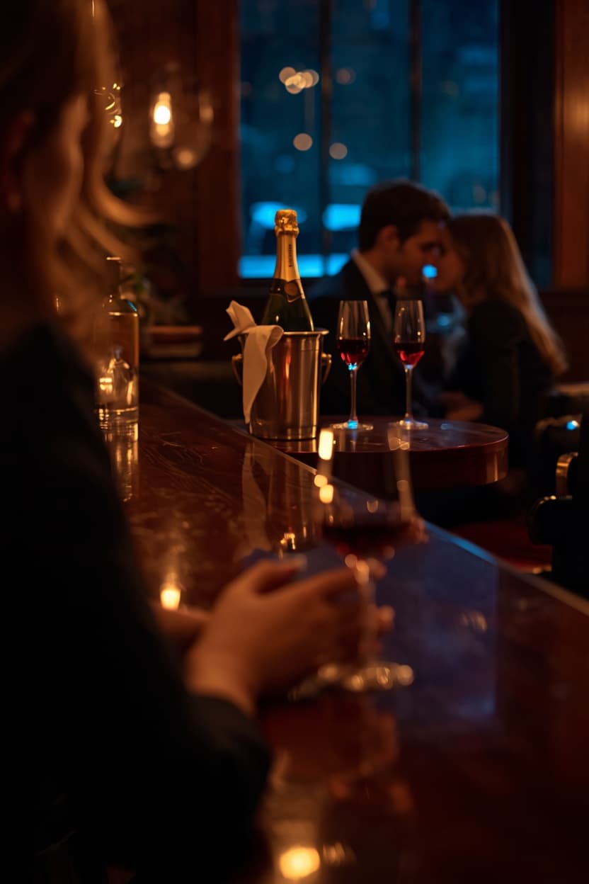 The Couple at the Second Table